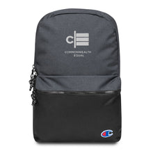 Load image into Gallery viewer, Commonwealth Equal Embroidered Champion Backpack